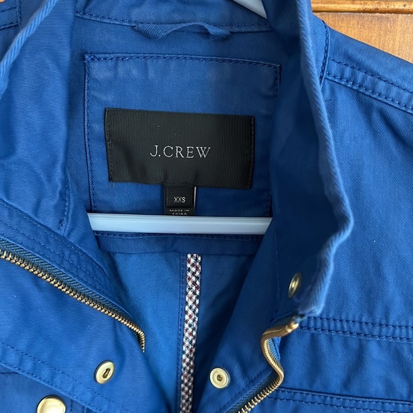 Blue downtown field jacket with military touches by JCrew - Picture 2 of 3